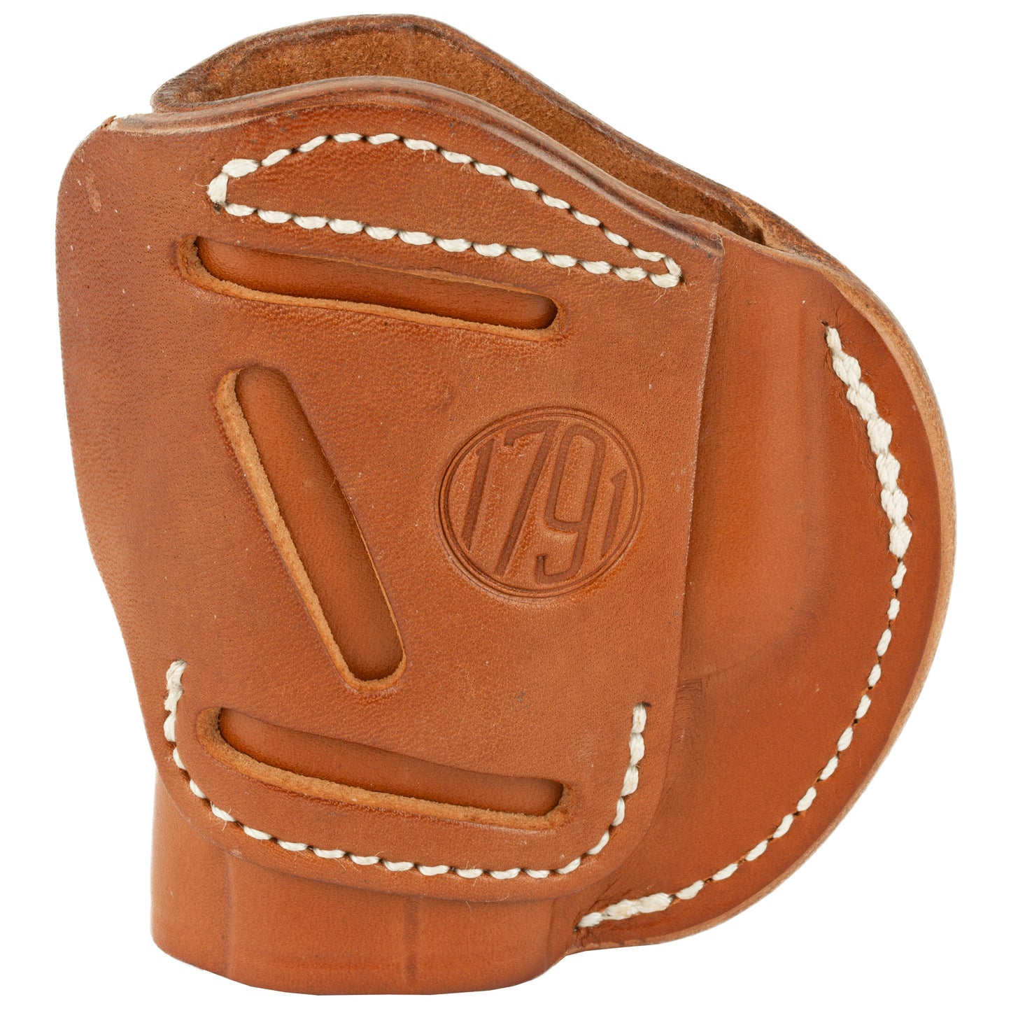 1791 Gunleather 4 Way Holster Brown for Right Hand * Versatile Concealed Carry and Open Carry Leather Belt Holster