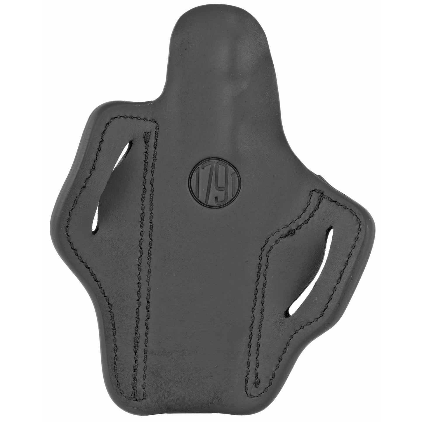 1791 Gunleather BH1 OWB Holster Stealth Black for Right Hand * Premium Leather Belt Holster