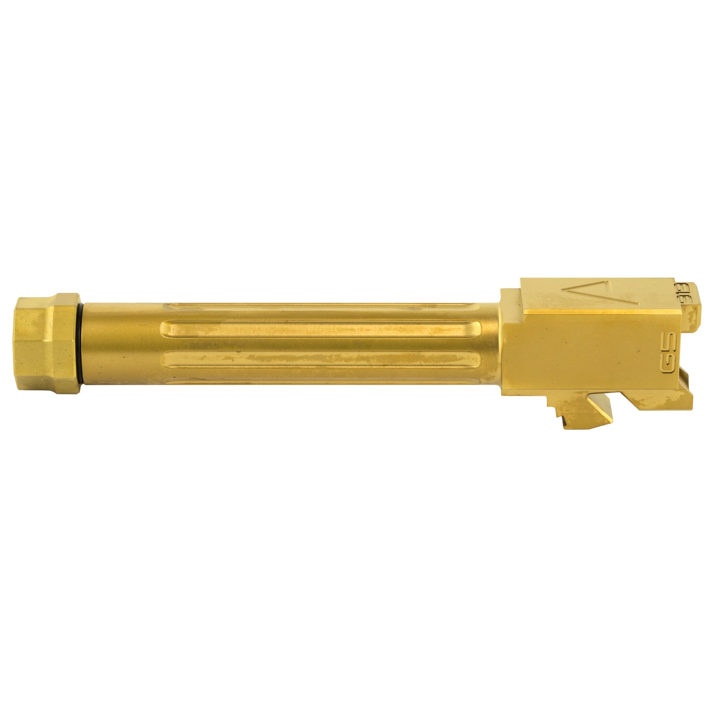 Agency Arms Mid Line Threaded & Fluted 9mm Barrel for Glock G19 G5 * Gold Finish