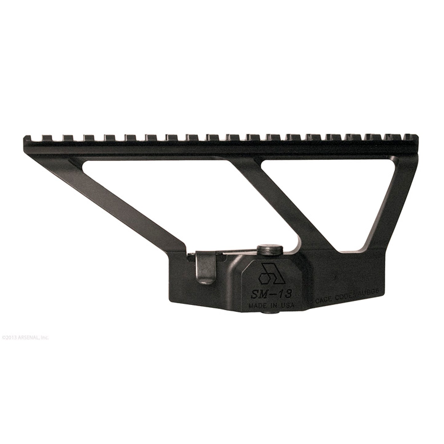 Arsenal Inc. SM-13 Low Profile Side Mount Scope Rail for AK Rifles
