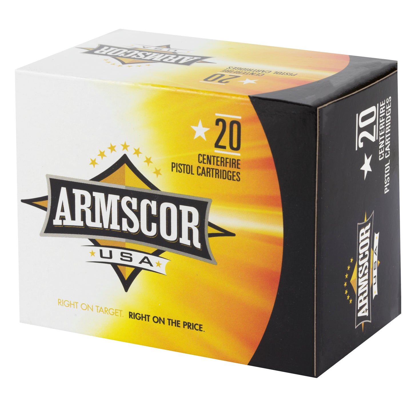 Armscor 40 S&W 180-Grain Hollow Point Ammunition * 20 Rounds per Box, 500 Rounds per Case