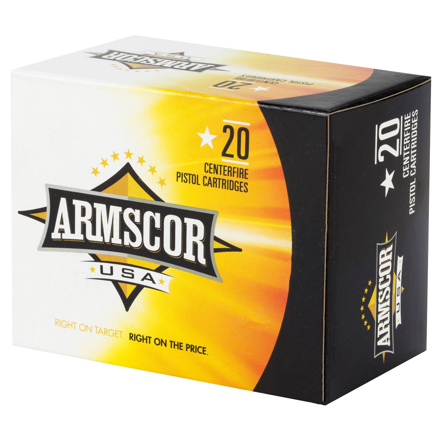 Armscor 45 ACP 230-Grain Hollow Point Ammunition - 20 Rounds per Box, 500 Rounds per Case