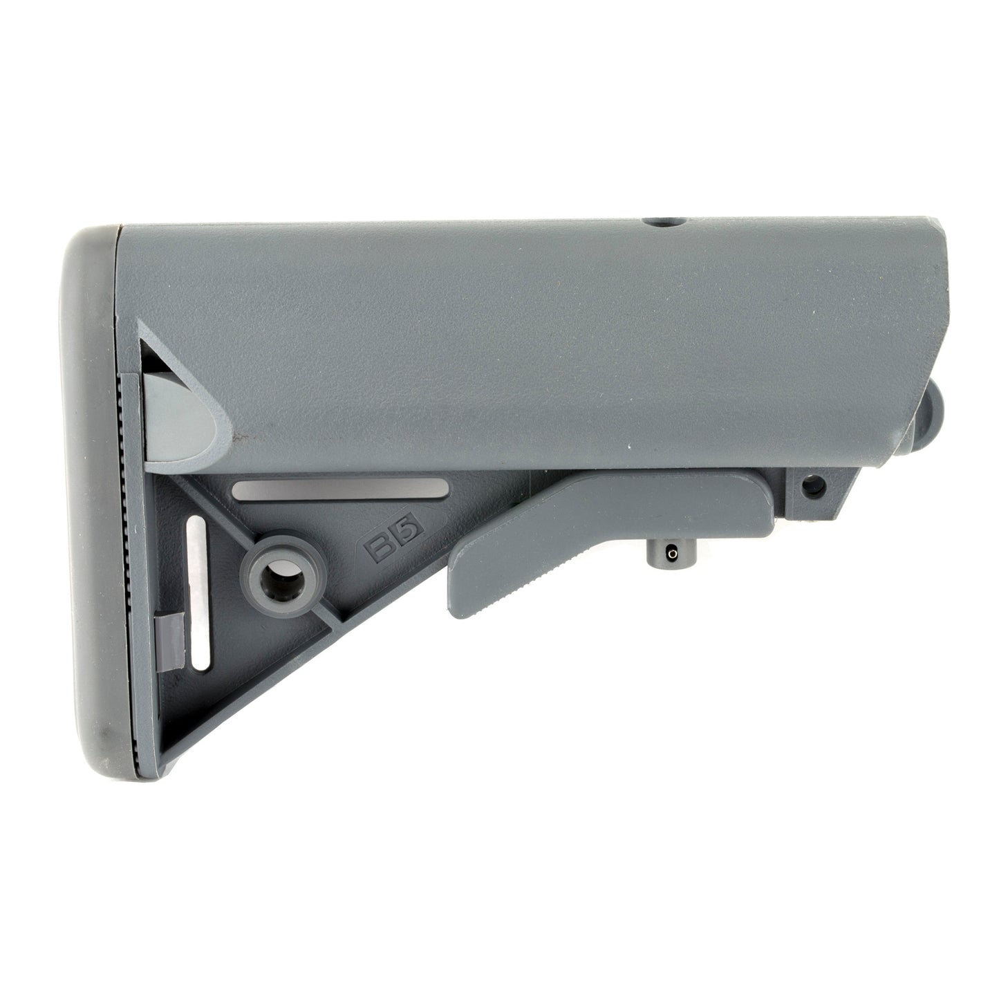 B5 Systems SOPMOD Stock Mil-Spec Gray * Enhanced Tactical Rifle Stock with Quick Disconnect Sling Mounts