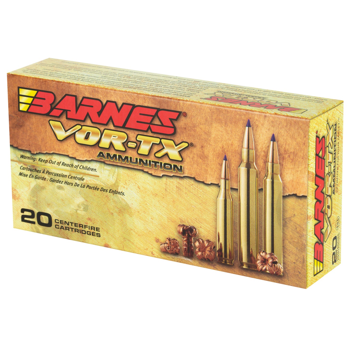 Barnes VOR-TX 300 WSM 165-Grain Tipped Triple Shock X Ammunition