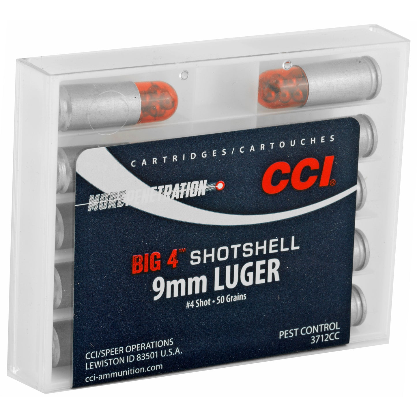 CCI Ammunition 9mm Shotshell, 45 Grain * Flexible Pest Control and Training Ammo