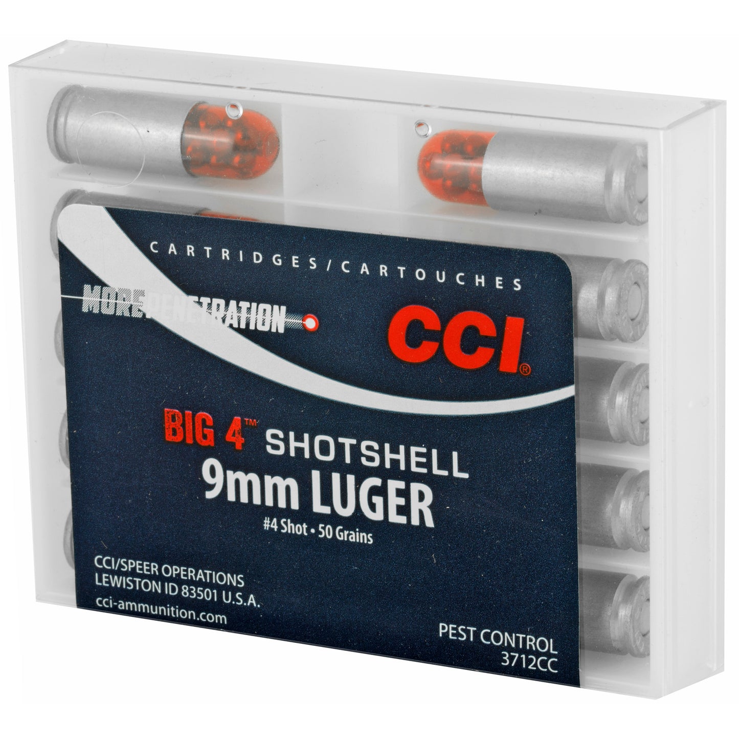 CCI Ammunition 9mm Shotshell, 45 Grain * Flexible Pest Control and Training Ammo
