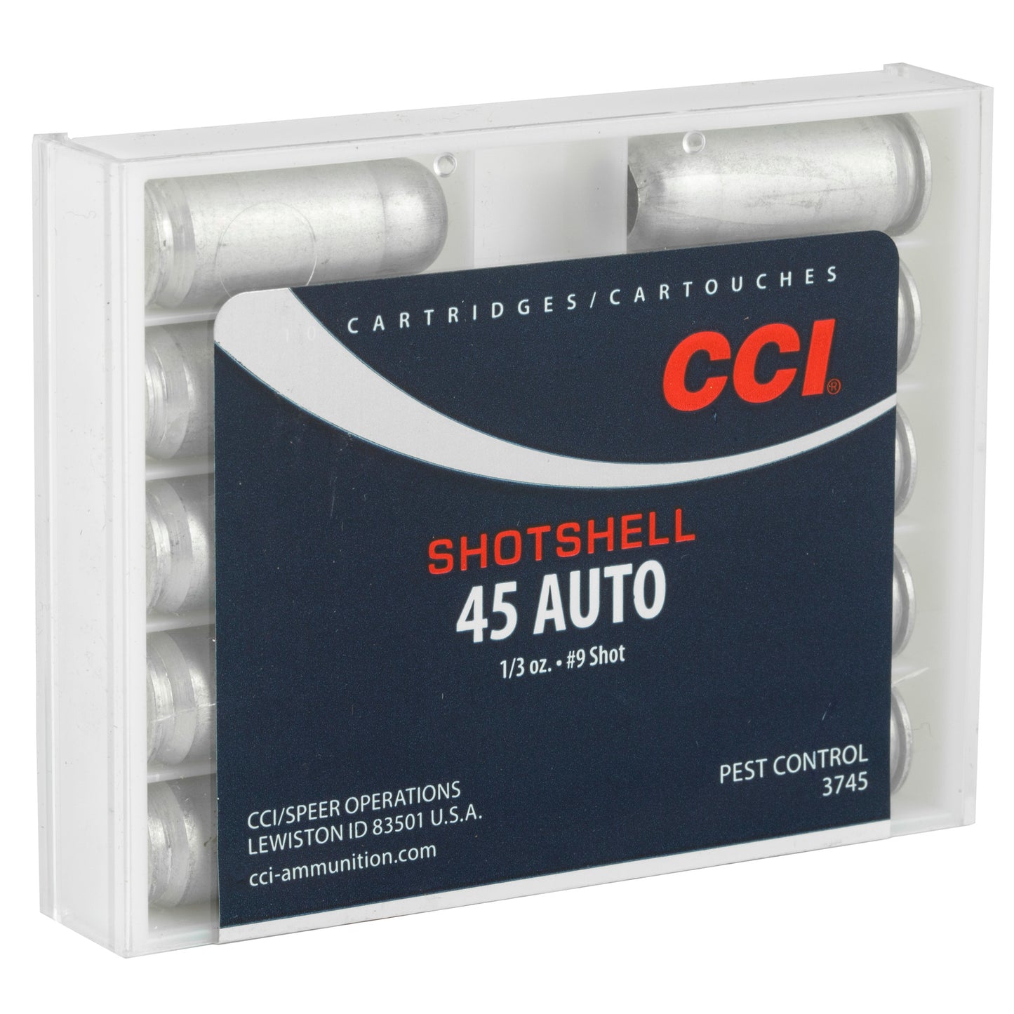 CCI Ammunition 3745 .45 ACP Shotshell * 120 Grain for Target Practice and Pest Control