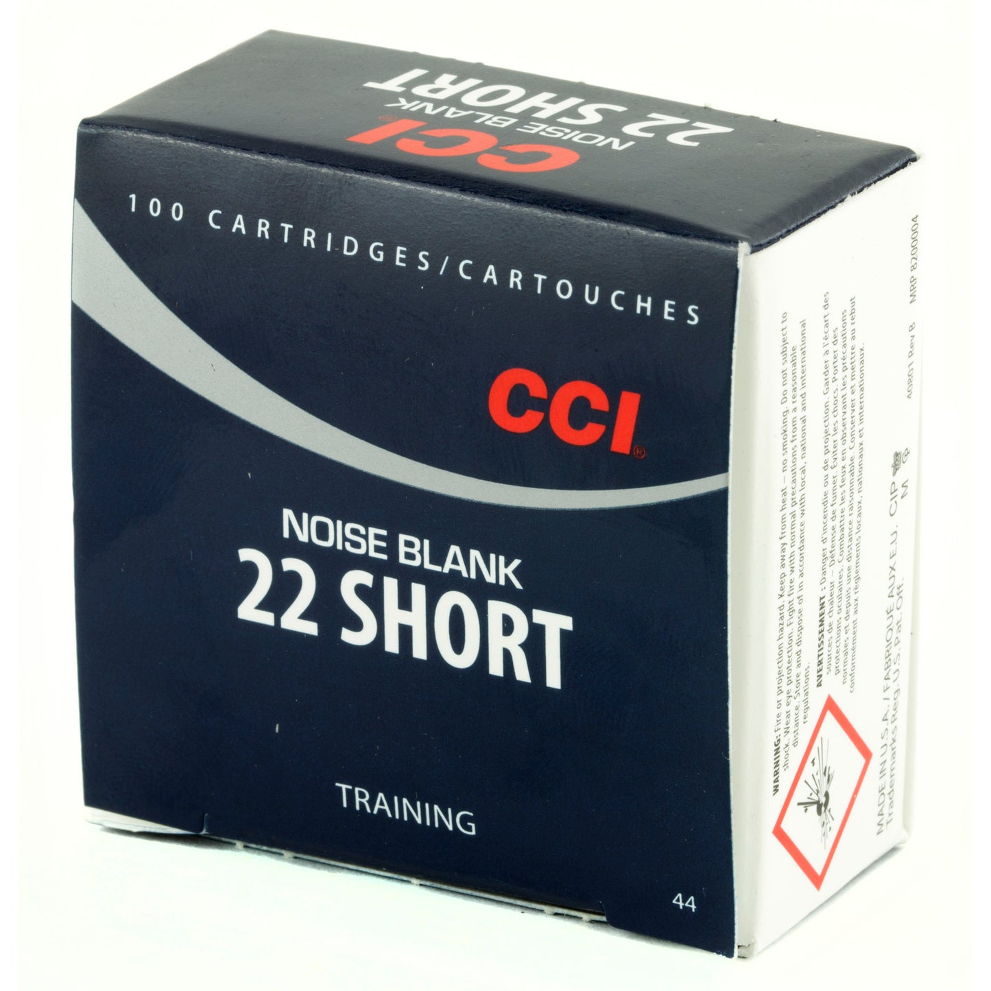 CCI Ammunition 22 Short Blank Cartridges * 100 Rounds per Box, 5,000 per Case