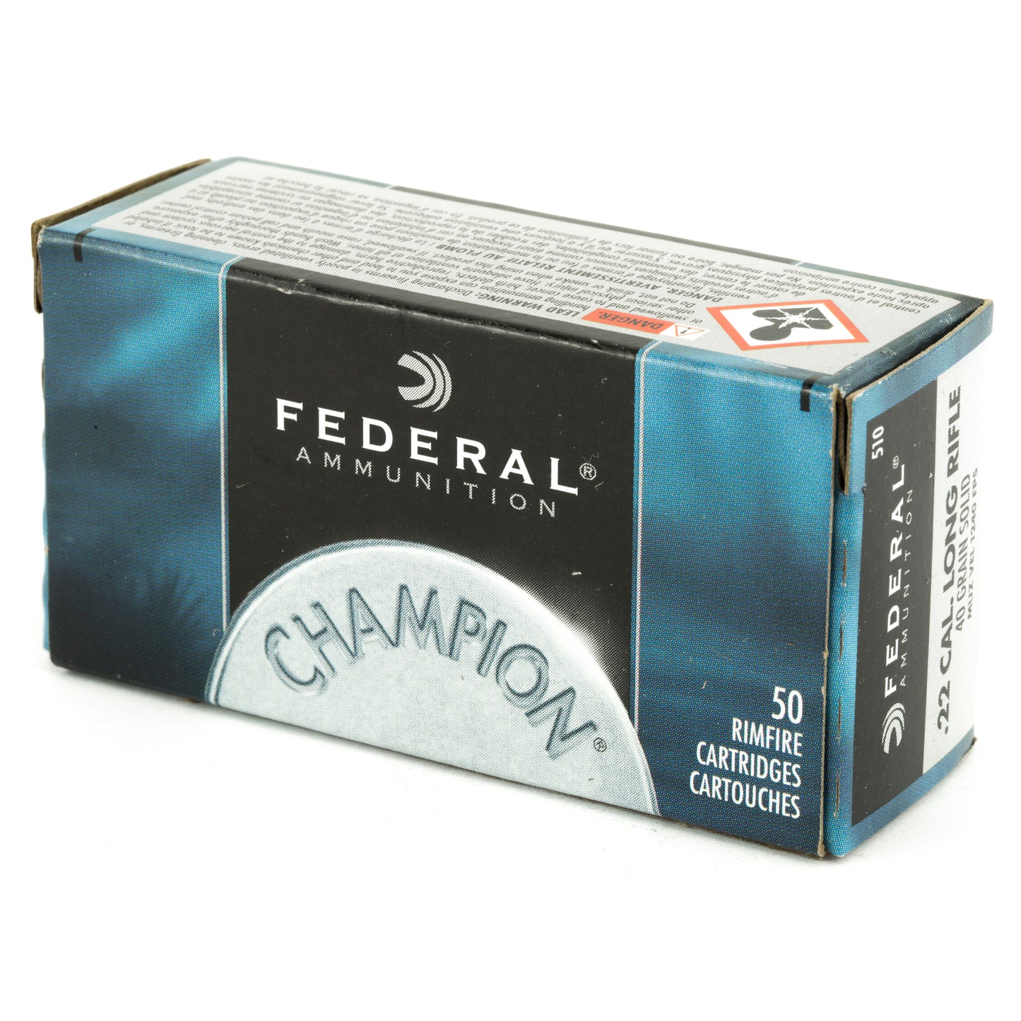 Federal Lightning .22 LR 40 Grain Solid Point Ammunition * Reliable Performance for Rimfire Shooting