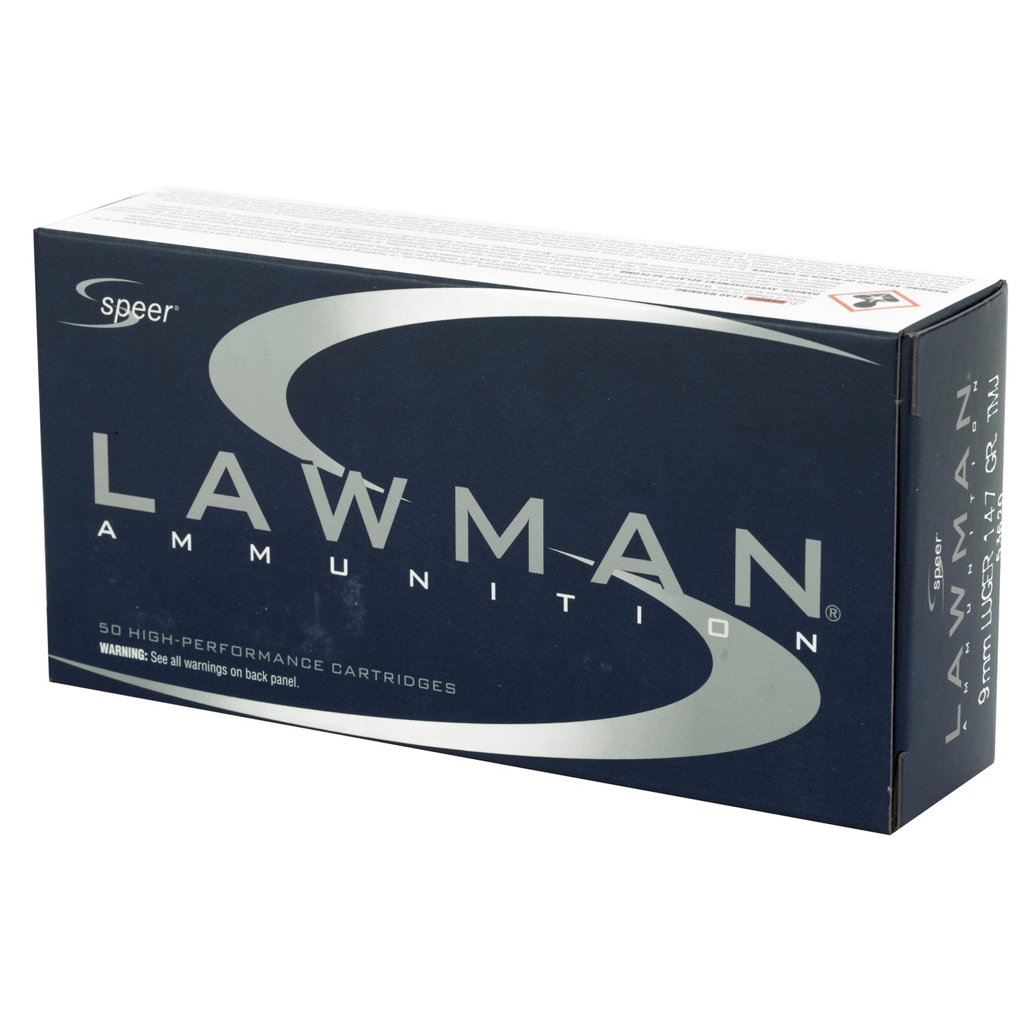 Speer Ammunition Lawman 9mm 147-Grain Total Metal Jacket (TMJ) * Reliable Self-Defense and Training Ammo