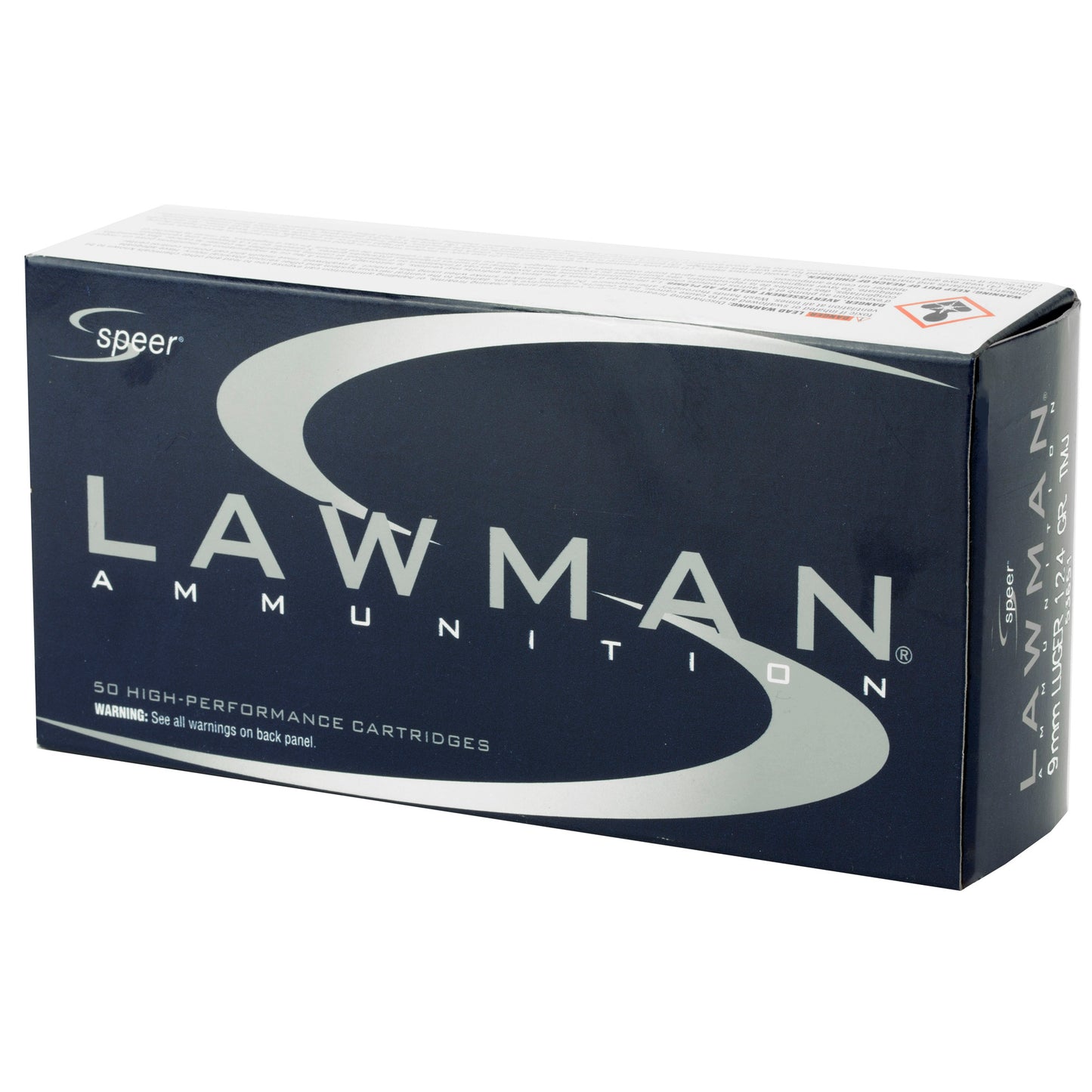 Speer Ammunition Lawman 9mm 124-Grain Total Metal Jacket * Reliable Self-Defense and Training Ammo