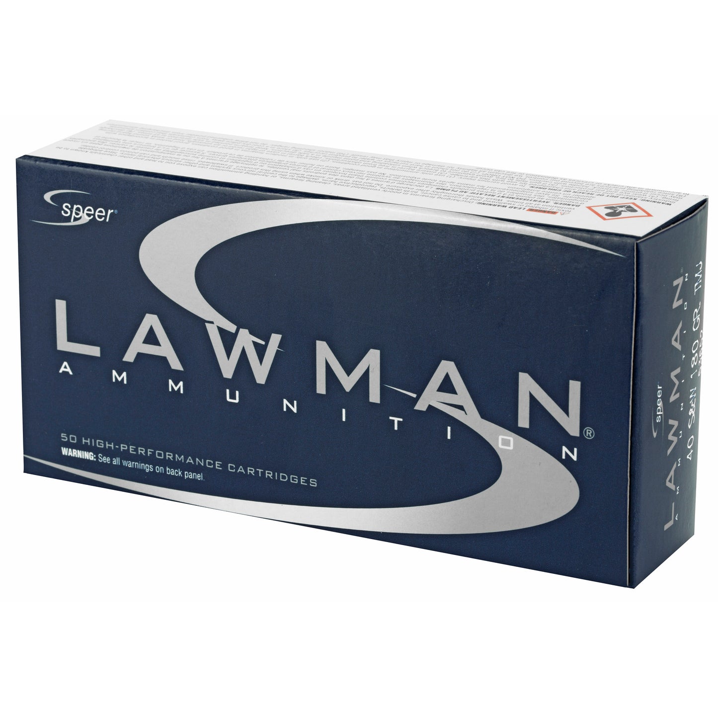 Speer Lawman 40 S&W 180-Grain Total Metal Jacket Ammunition * 50 Rounds per Box
