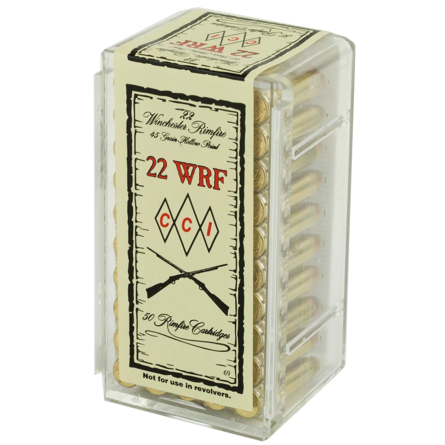 CCI Ammunition 22 WRF High-Speed Hollow Point - 45 Grain, 50 Rounds