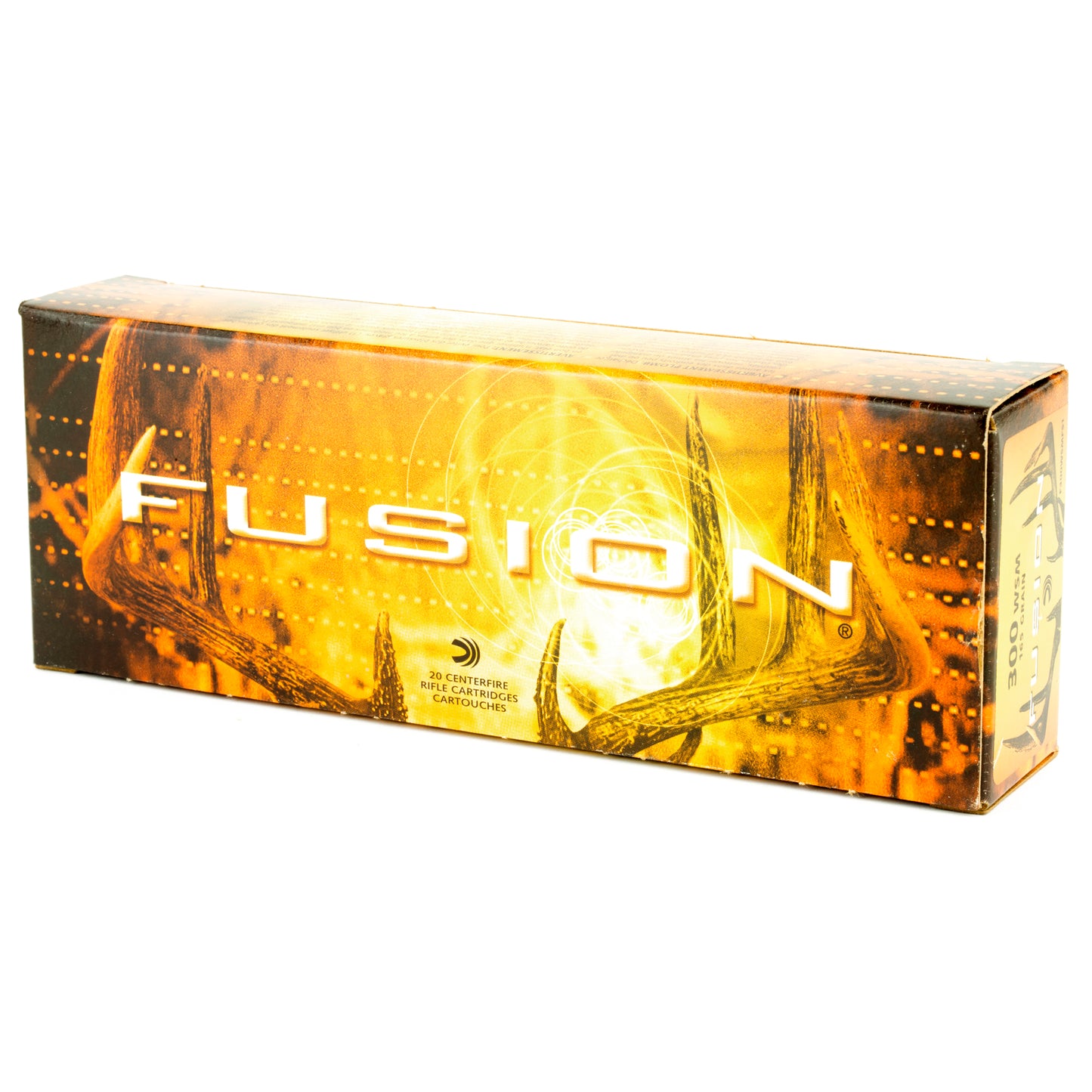 Federal Fusion 300 WSM 165-Grain Boat Tail Rifle Ammunition - Pack of 20