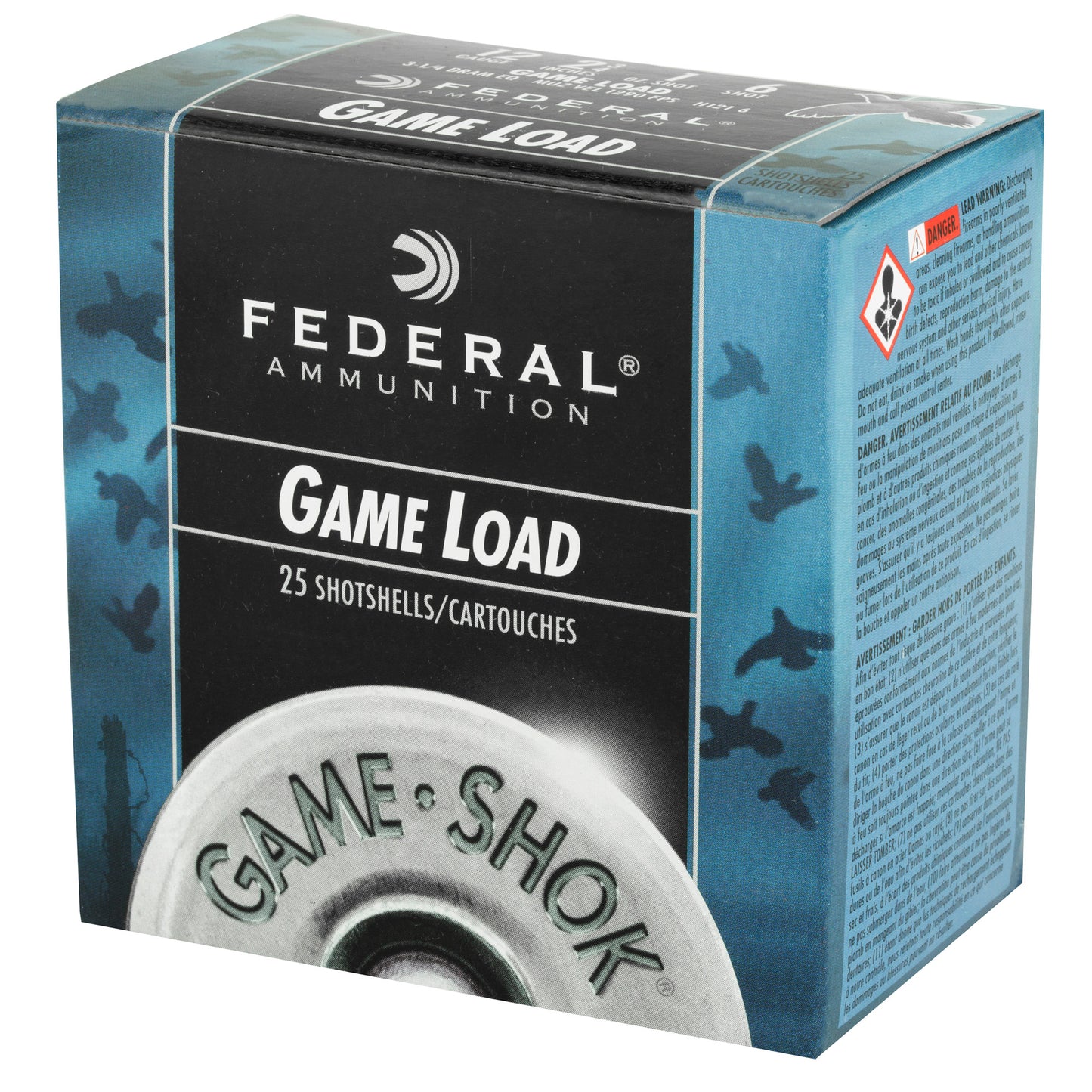Federal Game Load 12 Gauge 2? Inch Shotshell with 1 oz #6 Shot * Reliable Upland Game Hunting Ammunition