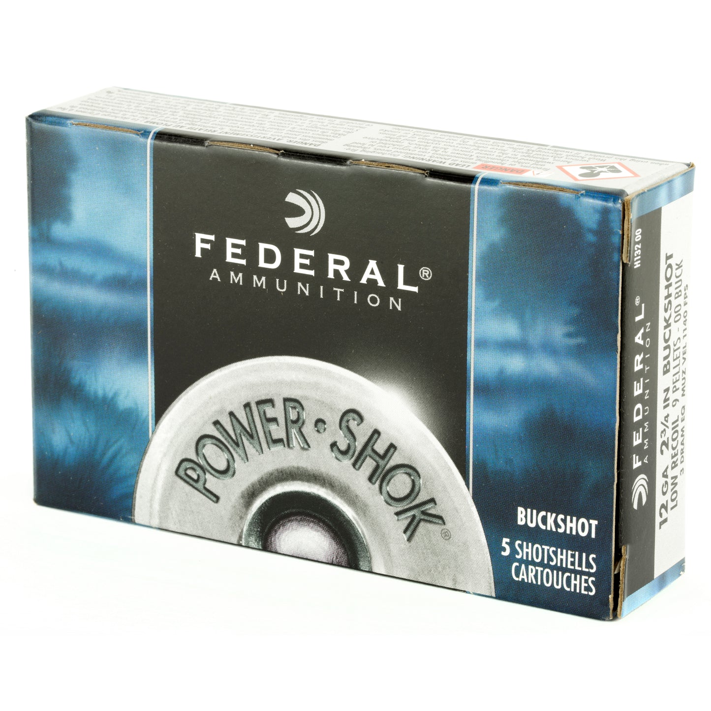 Federal PowerShok 12 Gauge 2.75-inch 00 Buckshot * Reliable Hunting and Home Defense Load