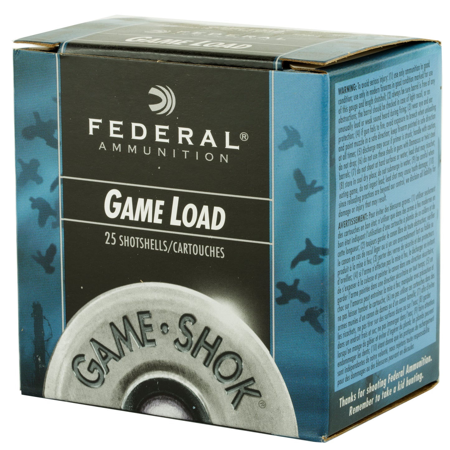 Federal Game Load 20 Gauge 2 3/4 inch #8 Shotshells * Reliable Upland Game Shooting