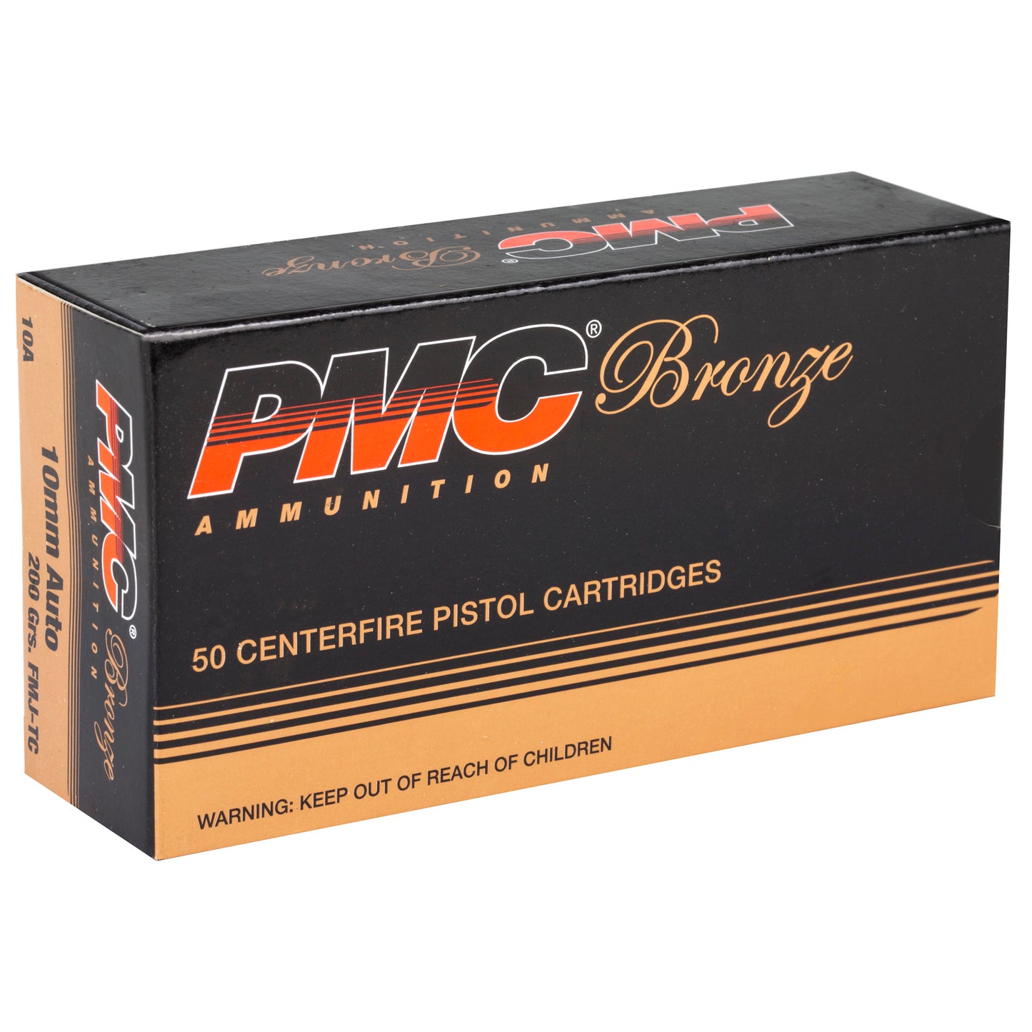 PMC Ammunition Bronze 10mm 200-Grain Full Metal Jacket * High-Volume Target Shooting and Hunting Ammo