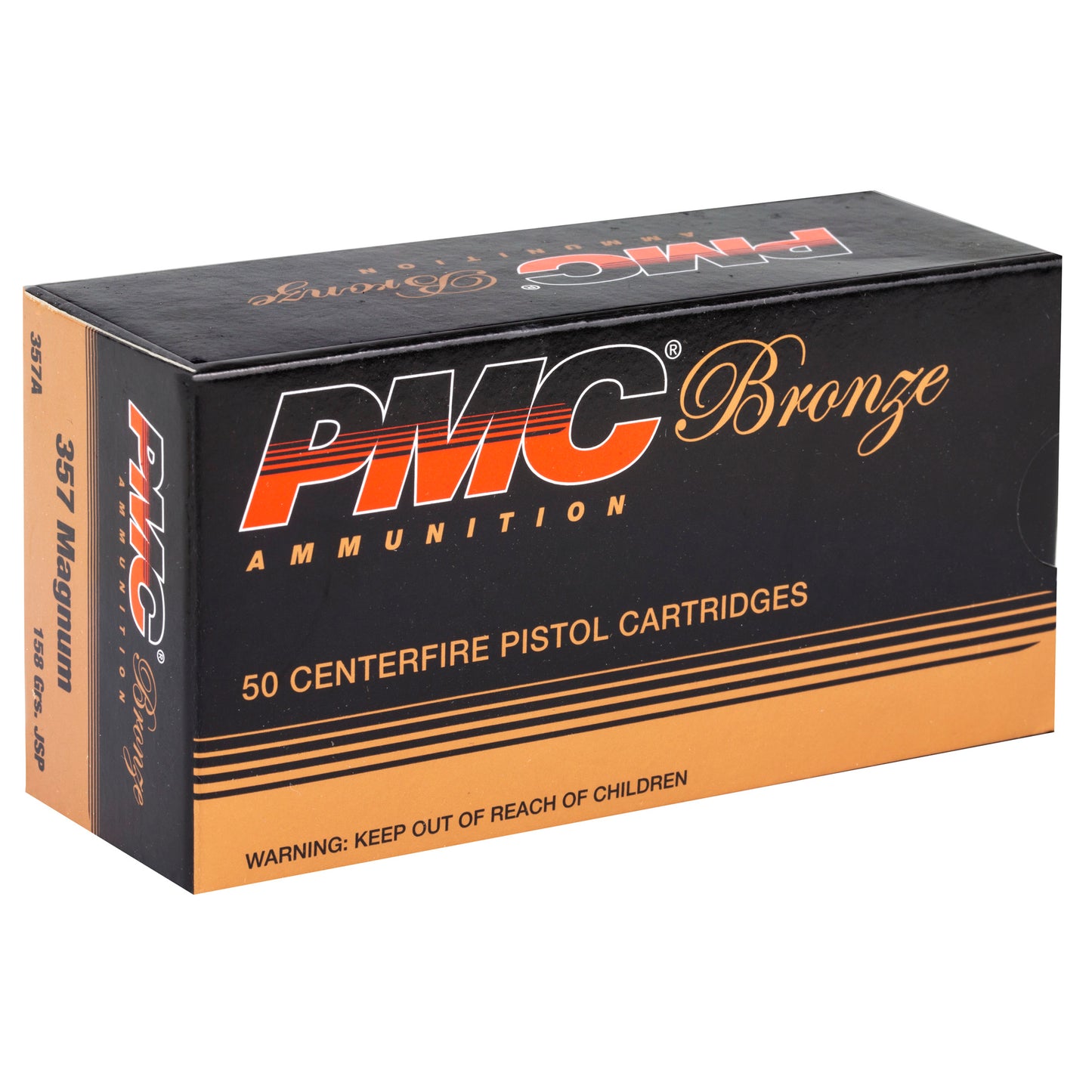 PMC Ammunition Bronze .357 Magnum 158 Grain Jacketed Soft Point - 50 Rounds