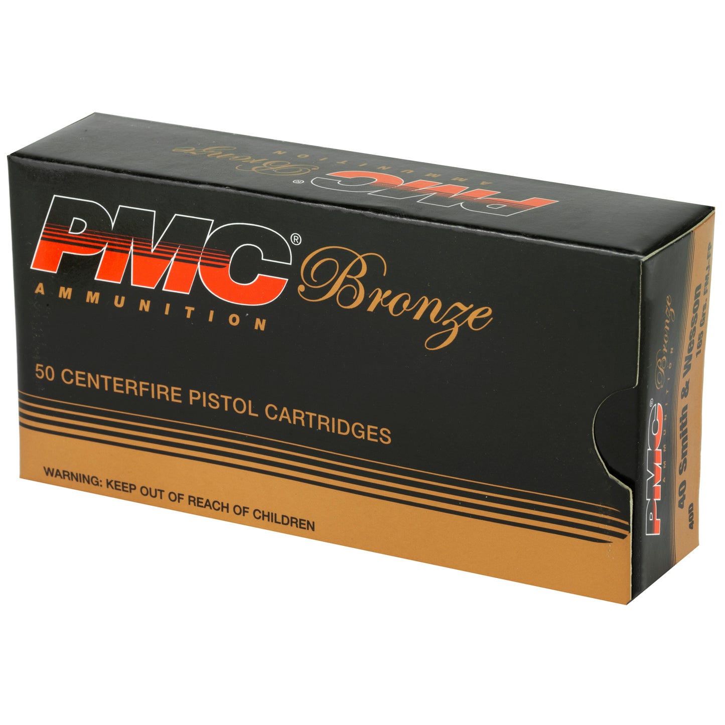 PMC Ammunition Bronze 40 S&W 165-Grain Full Metal Jacket * Reliable High-Volume Shooting