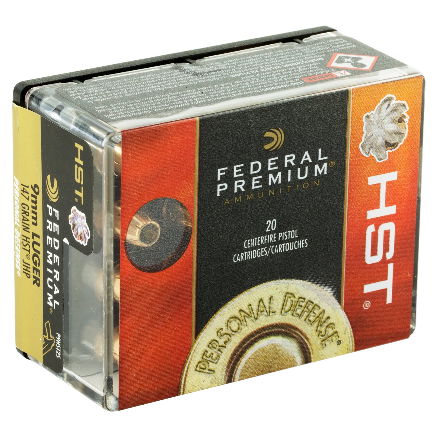 Federal Premium HST 9mm 147-Grain Hollow Point Ammunition * Self-Defense & Law Enforcement