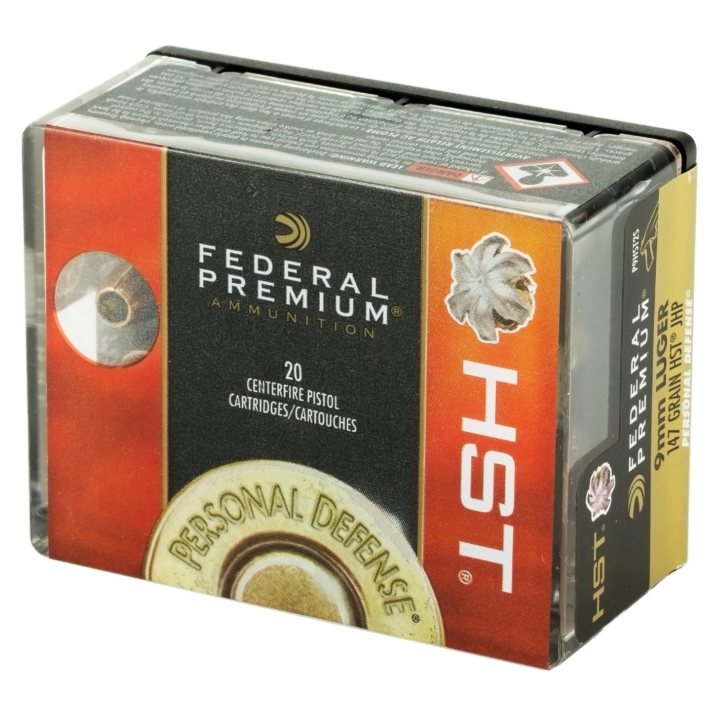 Federal Premium HST 9mm 147-Grain Hollow Point Ammunition * Self-Defense & Law Enforcement