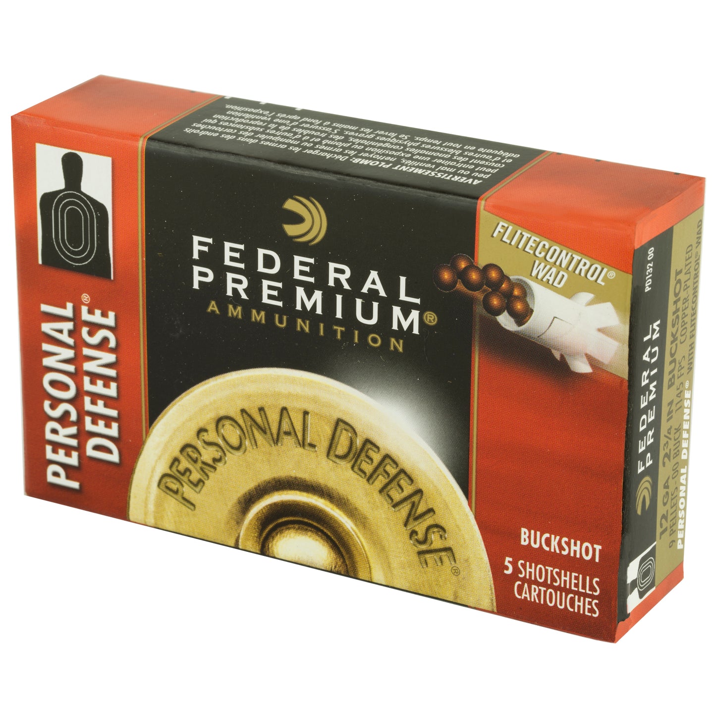 Federal Premium 12 Gauge 00 Buckshot with FliteControl Wad * Self-Defense Buckshot Loads