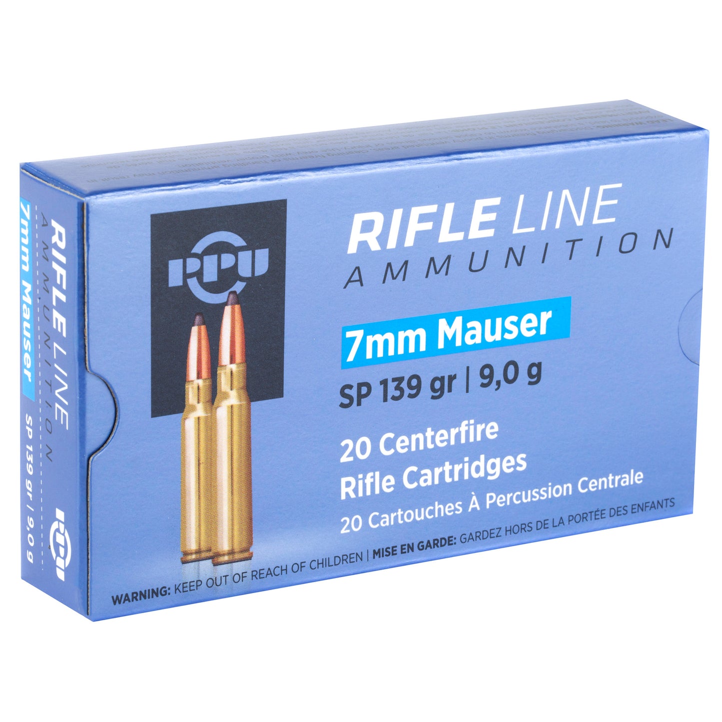 Prvi Partizan PPU 7mm Mauser Soft Point Ammunition * 139 Grain, 20 Rounds Per Box