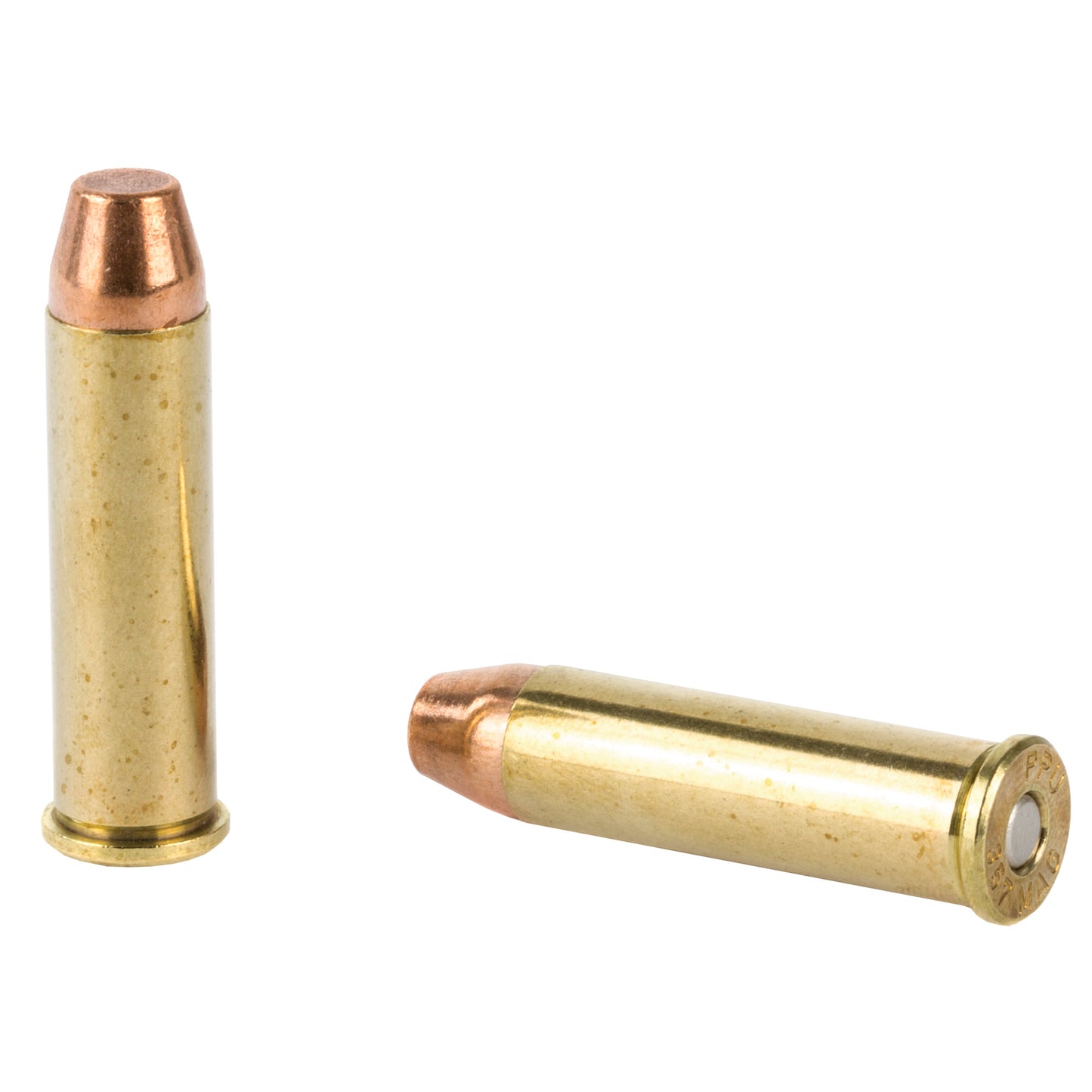 Prvi Partizan PPU 357 Magnum Flat Nose Pistol Ammunition * 158 Grain, 50 Rounds per Box