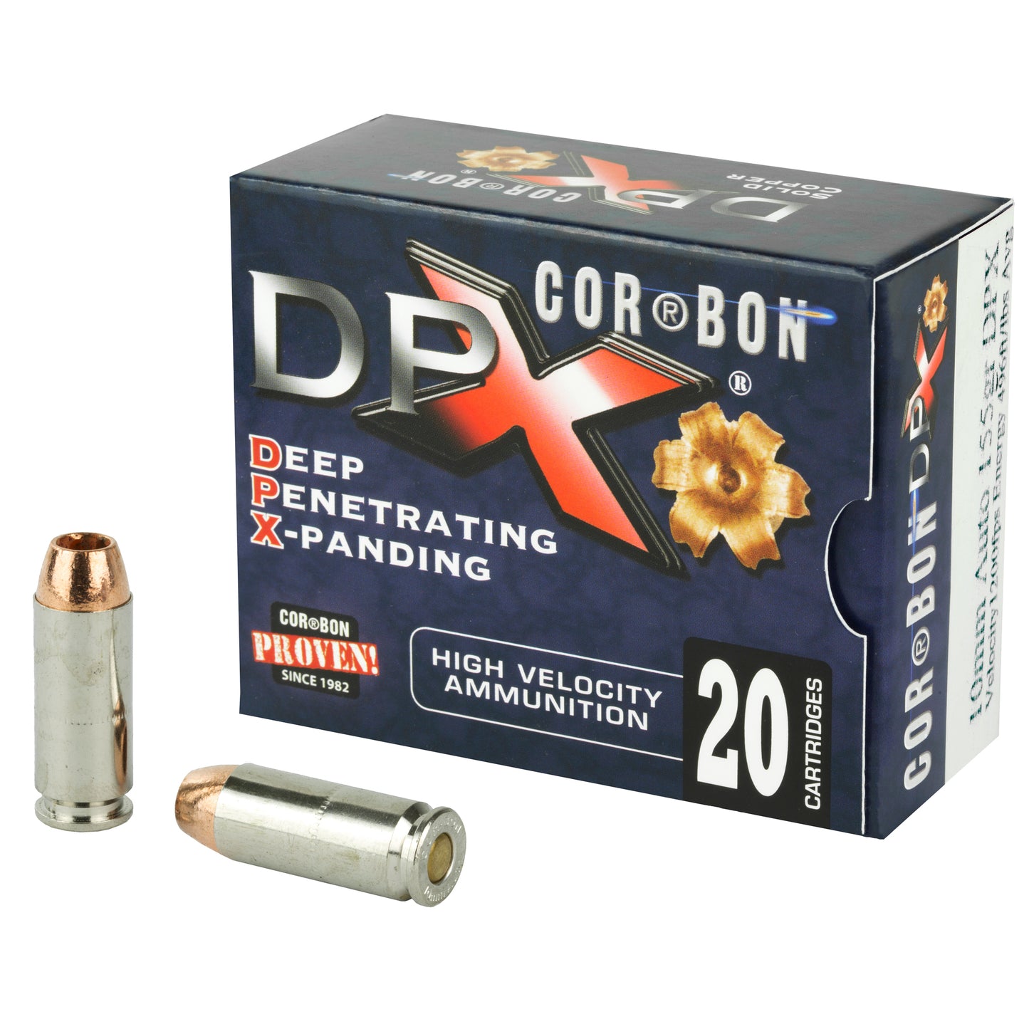 Corbon Ammo DPX 10mm 155-Grain Deep Penetrating X Bullet - High-Performance Defensive Ammunition