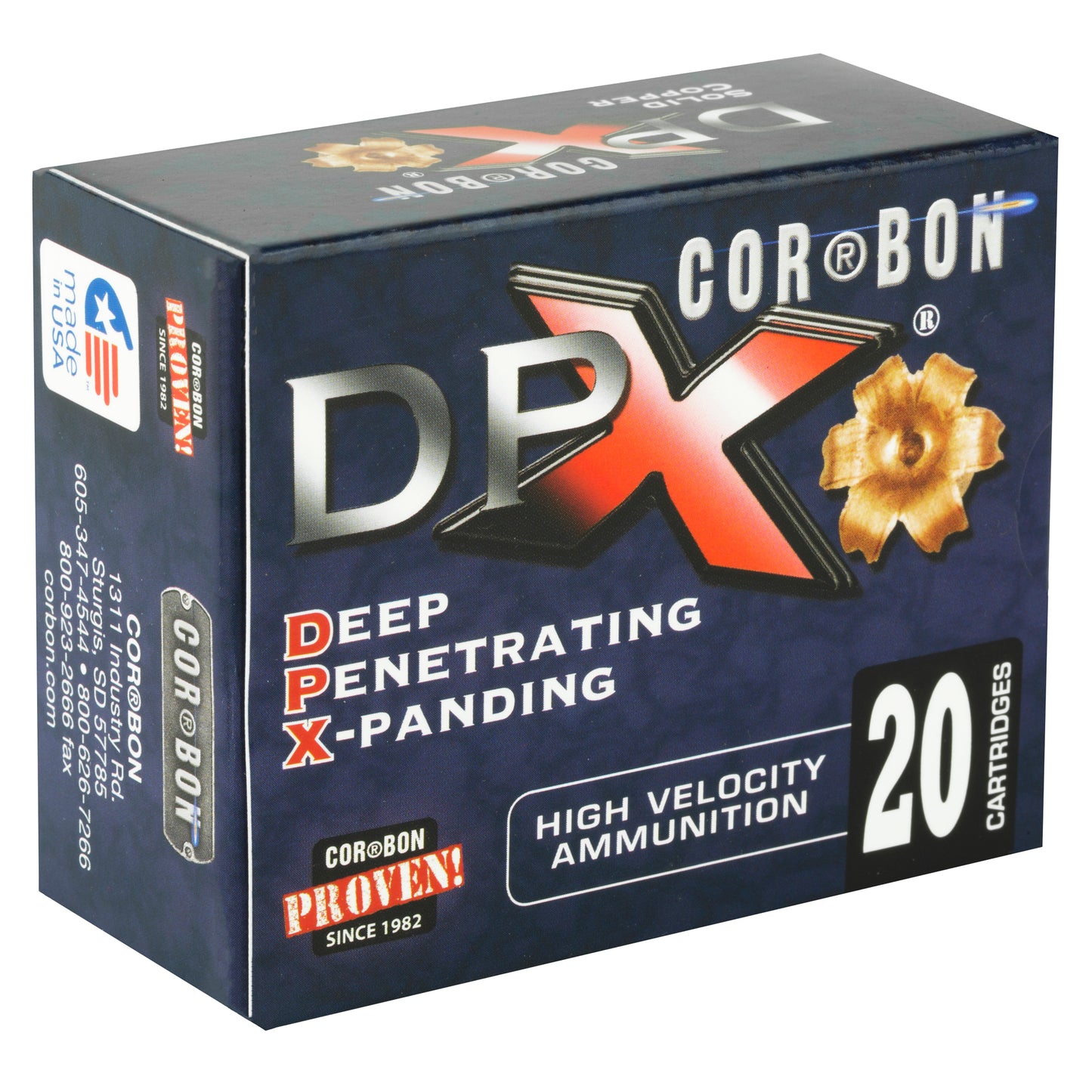 Corbon Ammo DPX 10mm 155-Grain Deep Penetrating X Bullet - High-Performance Defensive Ammunition