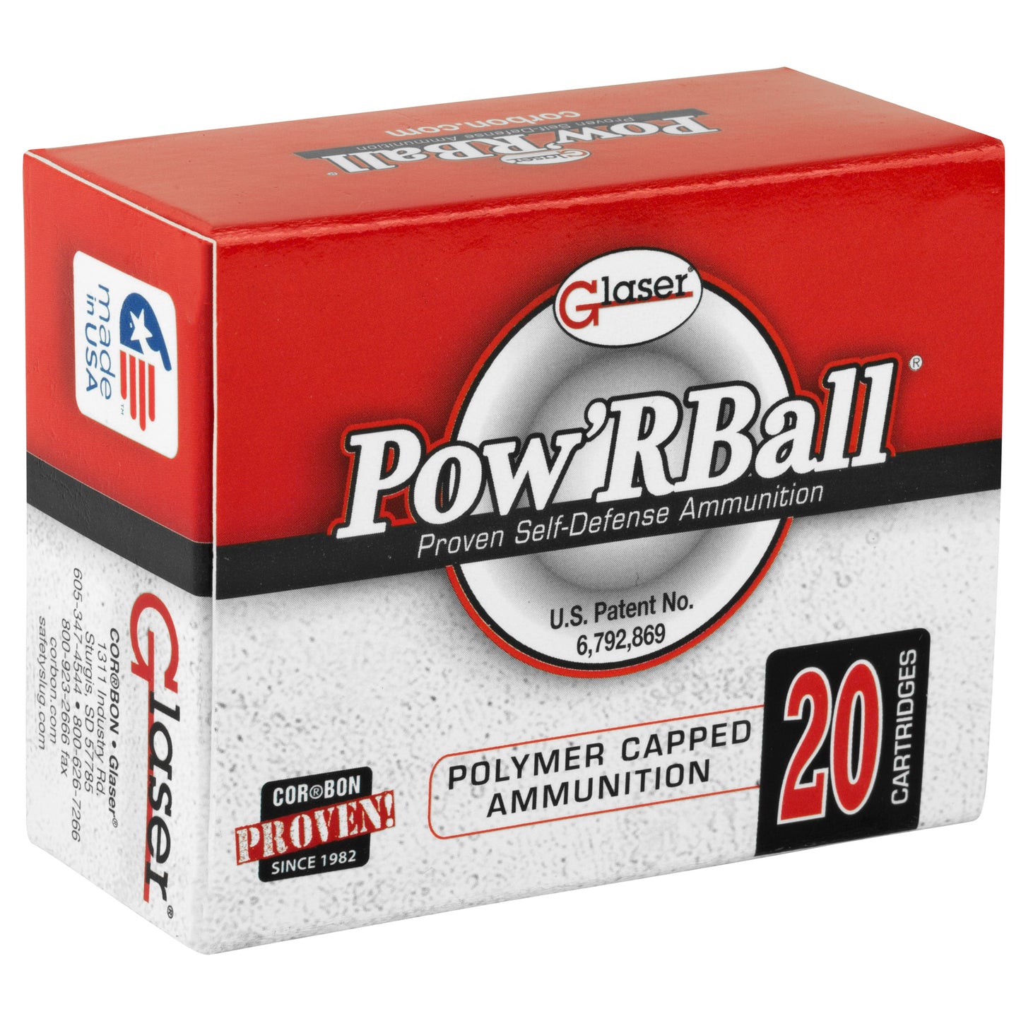 Corbon Ammo Pow'rBall 10mm 135-Grain Polymer Tip Ammunition (20 Rounds per Box)