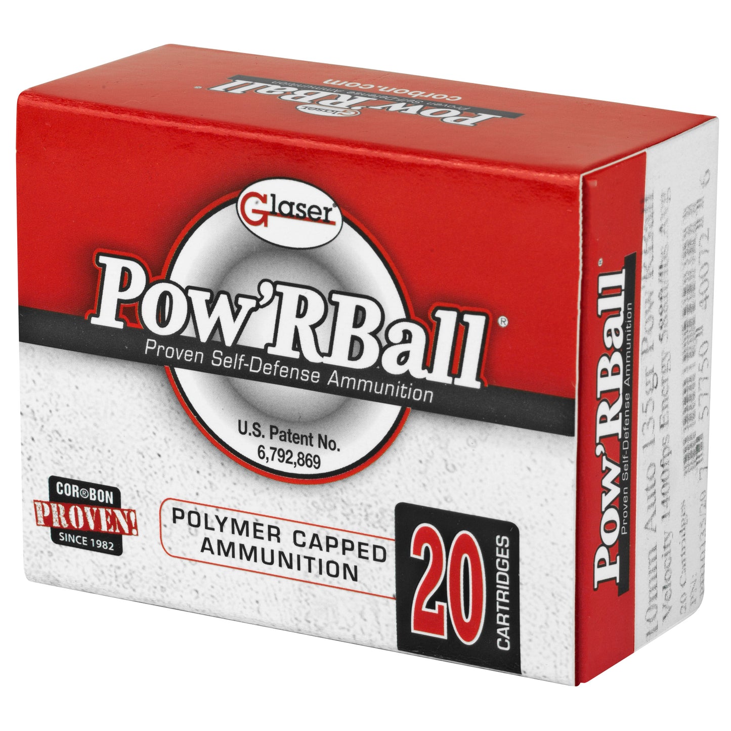 Corbon Ammo Pow'rBall 10mm 135-Grain Polymer Tip Ammunition (20 Rounds per Box)