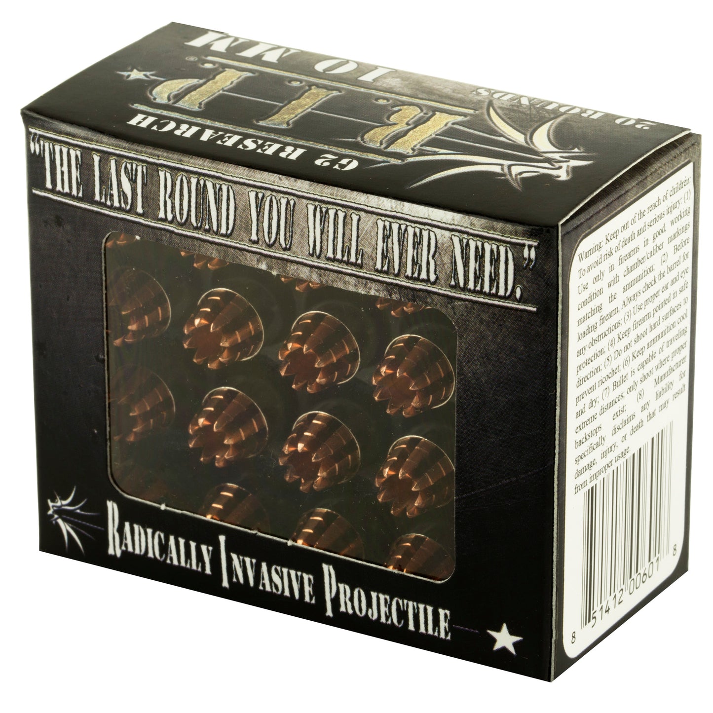 G2 Research G2R RIP 10mm 115 Grain Copper Ammunition * High-Performance Self-Defense Round