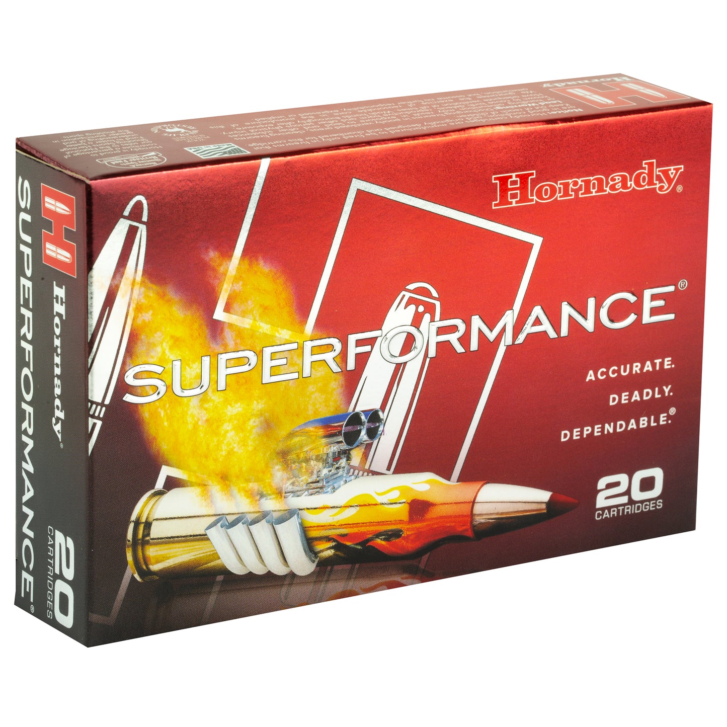 Hornady Superformance 30-06 Springfield 165 Grain SST Ammunition (20 Rounds)