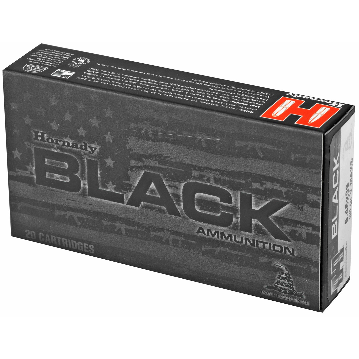 Hornady Black 5.45x39mm 60-Grain V-Max Ammunition * Precision Hunting and Target Shooting