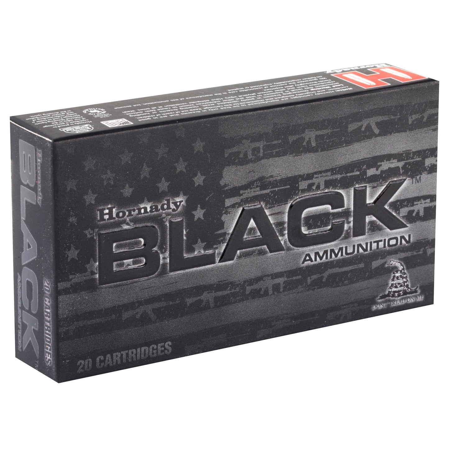 Hornady Black 556 NATO 62 Grain FMJ Ammunition * Reliable Performance for Your Favorite Guns