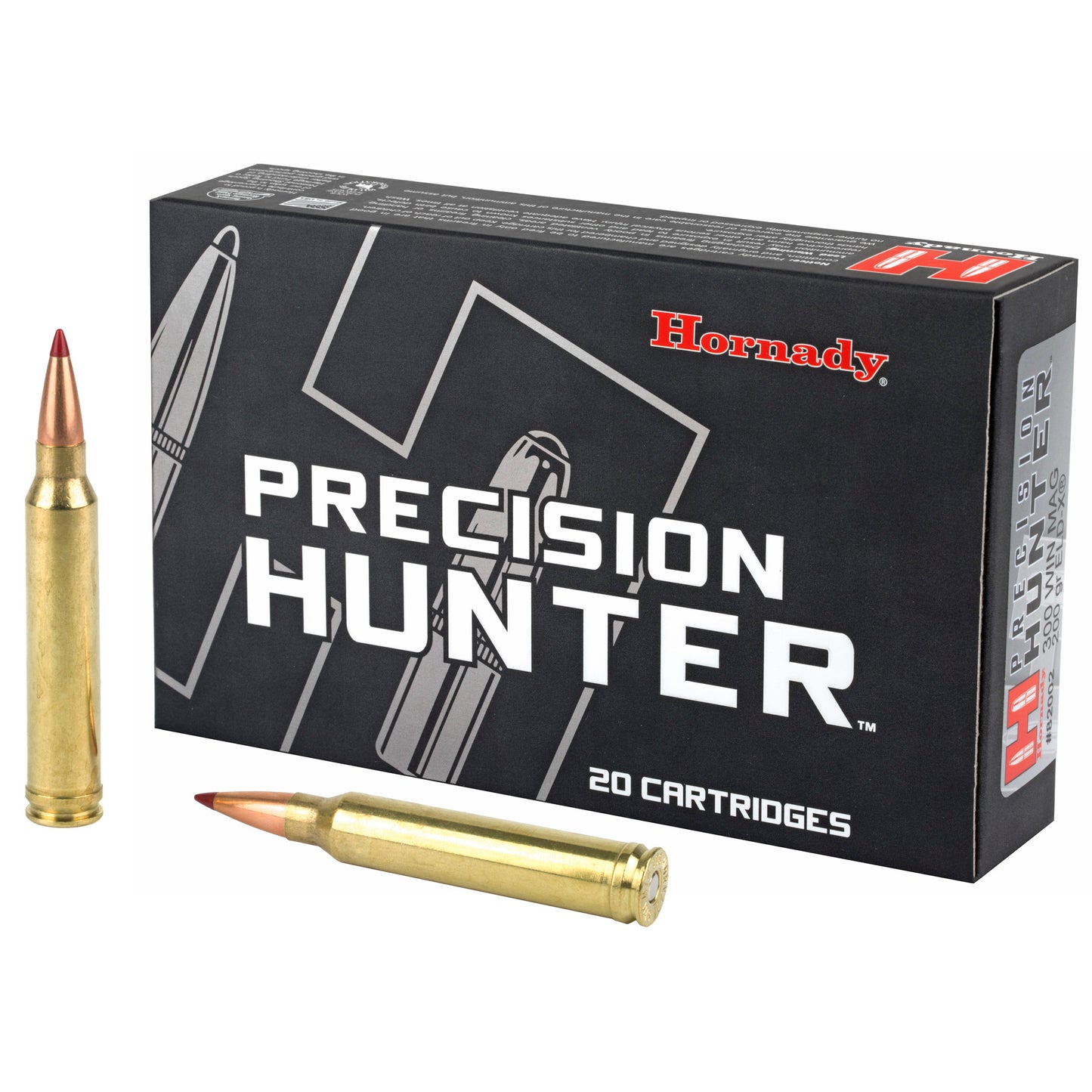 Hornady Precision Hunter 300 Winchester Magnum 200-Grain ELD-X Ammunition (20 Rounds per Box)