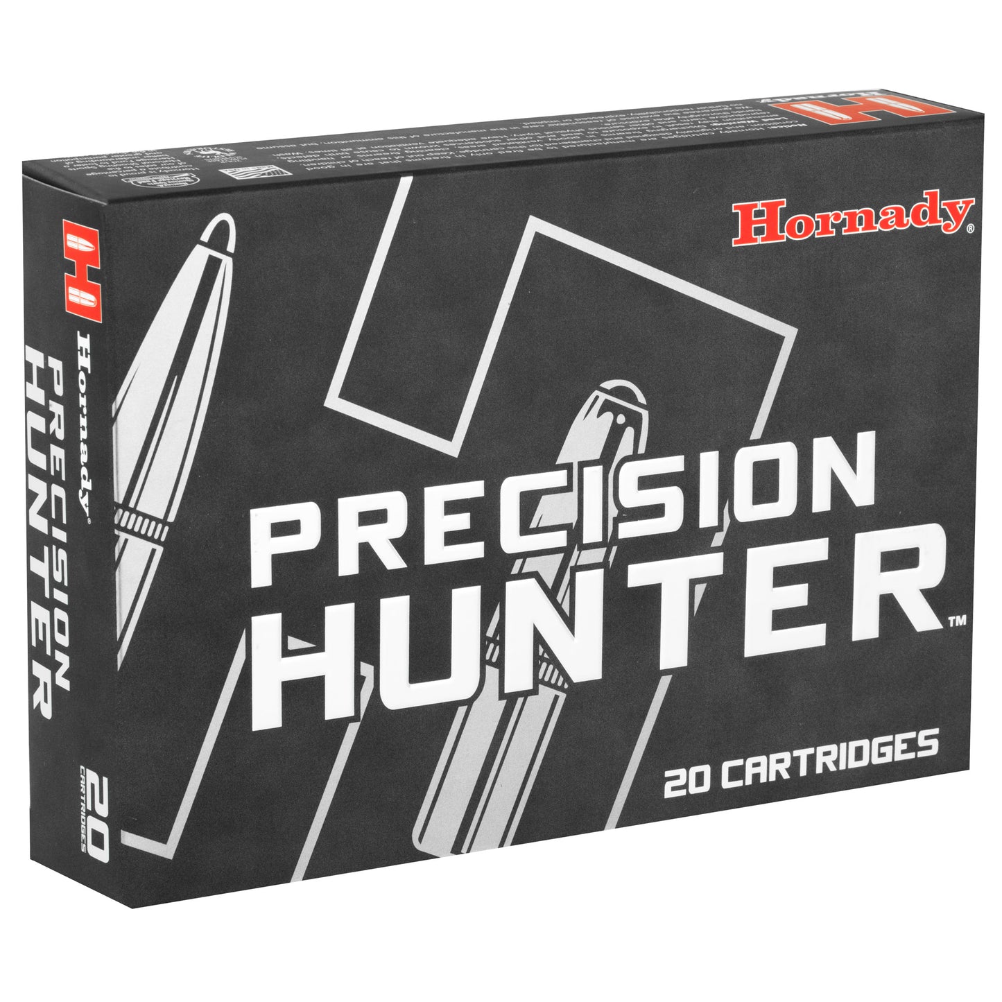 Hornady Precision Hunter 338 Lapua Magnum ELD-X 270-Grain Match-Grade Hunting Ammunition (20 Rounds Per Box)