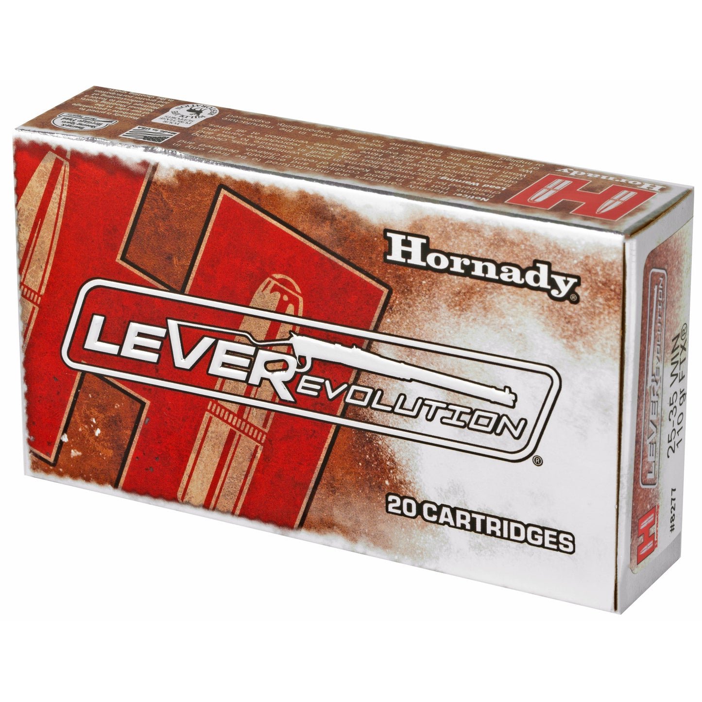 Hornady LeverEvolution FlexTip 25-35 Winchester Ammo - 110 Grain, 20 Rounds per Box