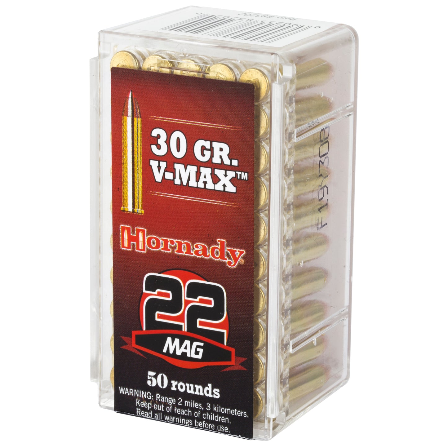 Hornady Varmint Express .22 WMR 30 Grain V-Max Ammunition * 50 Rounds