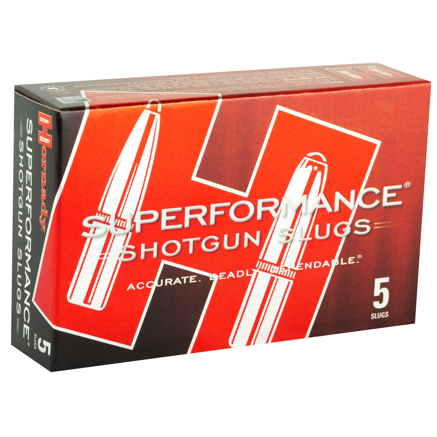 Hornady Superformance 12 Gauge 2.75-Inch 300-Grain MonoFlex Sabot Slug * High-Performance Hunting and Target Shooting