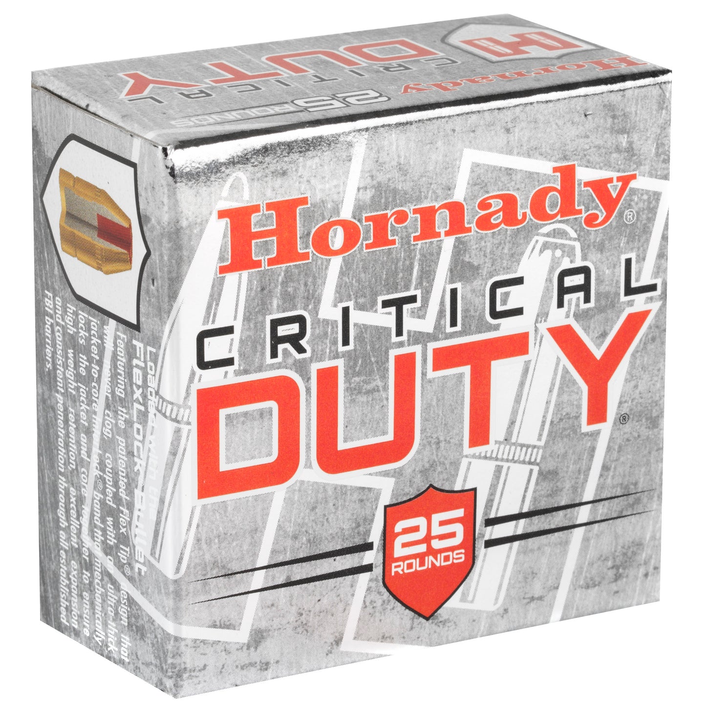 Hornady Critical Duty 9mm +P 135-Grain FlexLock Duty Ammunition * Superior Barrier Penetration for Personal Protection