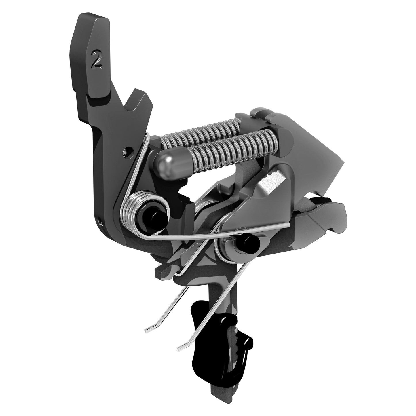 Hiperfire X2S Two-Stage Flat Trigger for AR-15 and AR-10 * Black