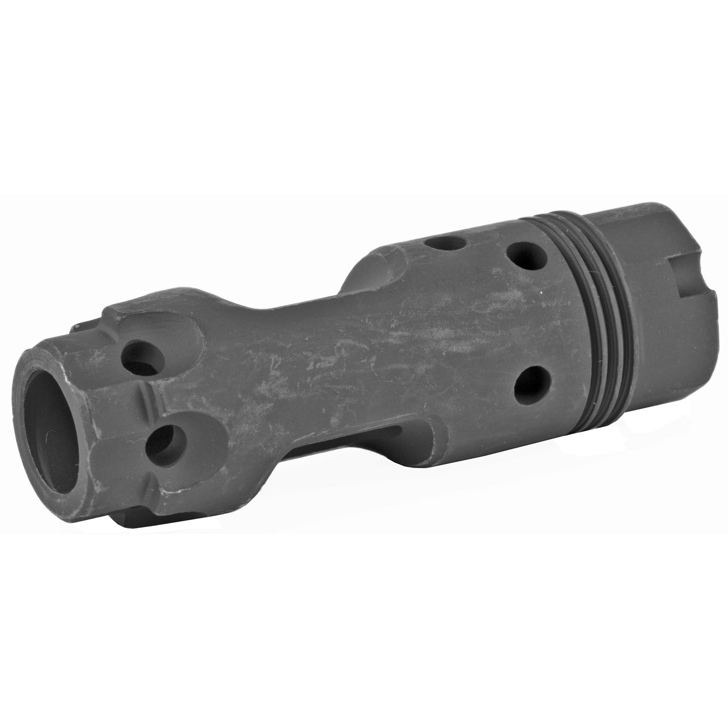 LBE Unlimited Modern Series AK-47 Muzzle Brake * Black, 14x1 Left-Hand Thread