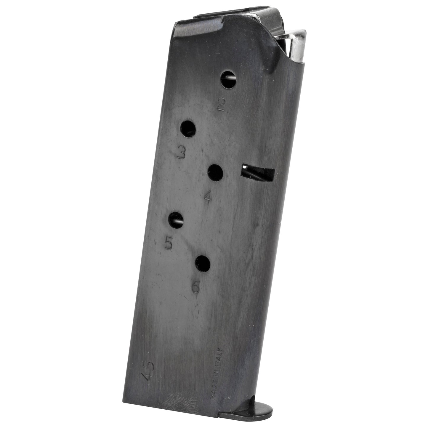 Mec-Gar USA MGCO4506B 6-Round 45 ACP Magazine for Colt Officer - Blue