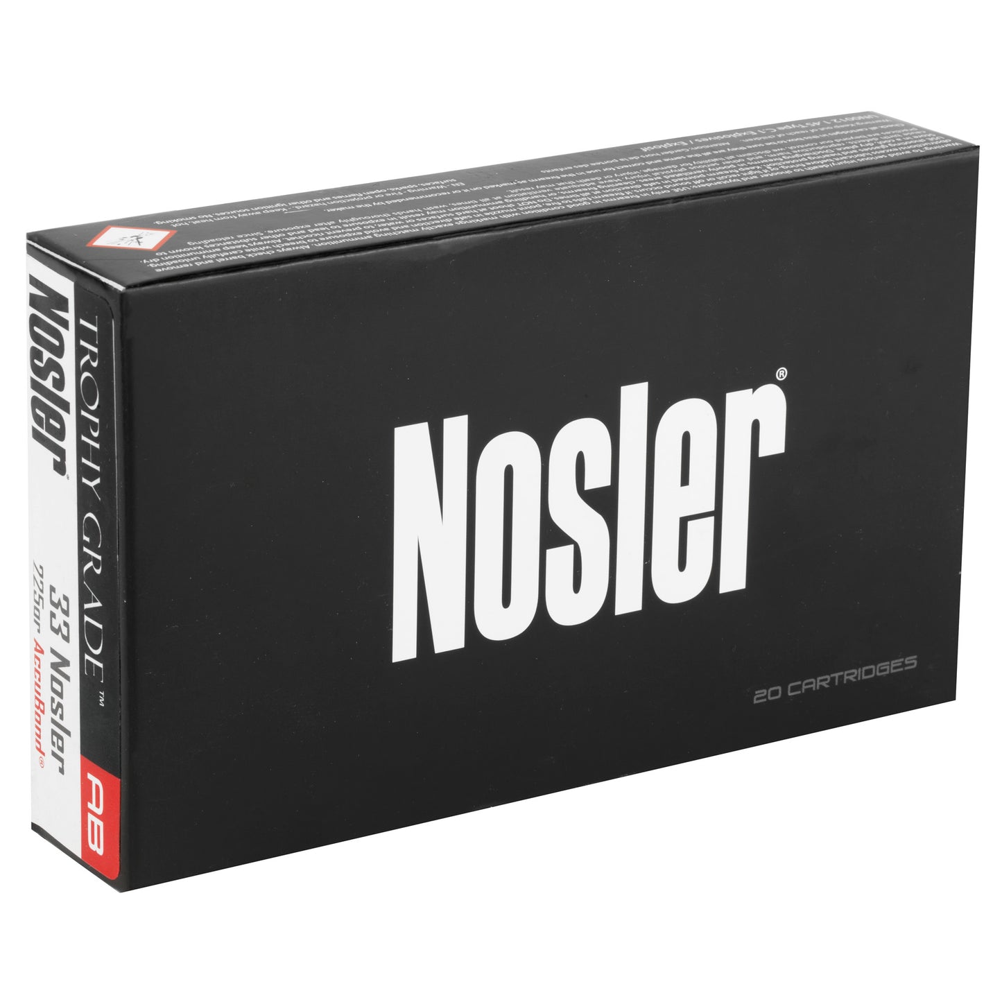 Nosler Trophy Grade 33 Nosler AccuBond Ammunition - 225 Grain, 20 Rounds per Box