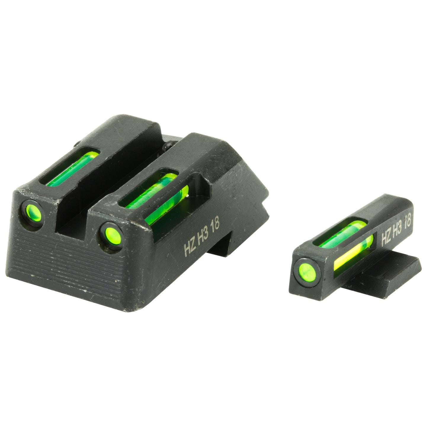 Hi-Viz LiteWave H3 Night Sight for 1911 Pistols with Green Front and Rear Sights