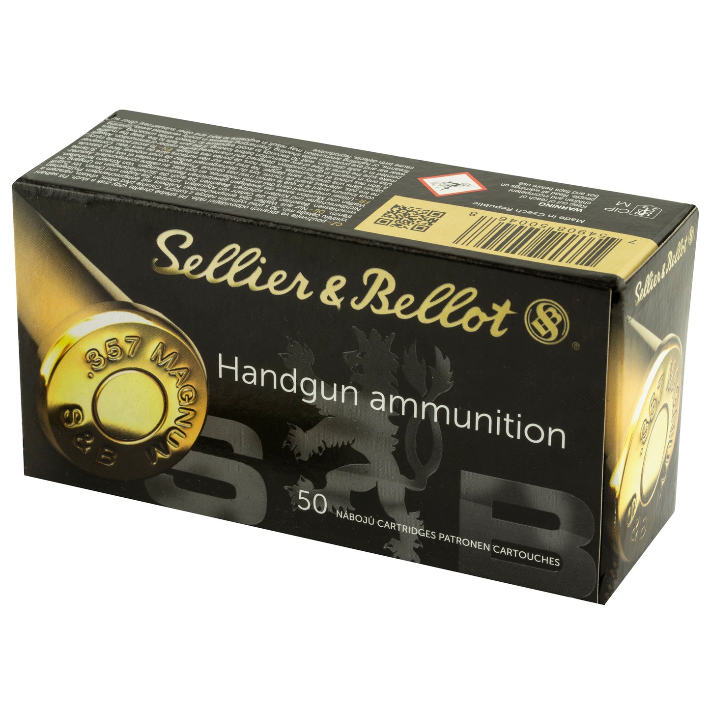 Sellier & Bellot 357 Magnum 158 Grain Soft Point Ammunition * Ideal for Hunting and Recreational Shooting