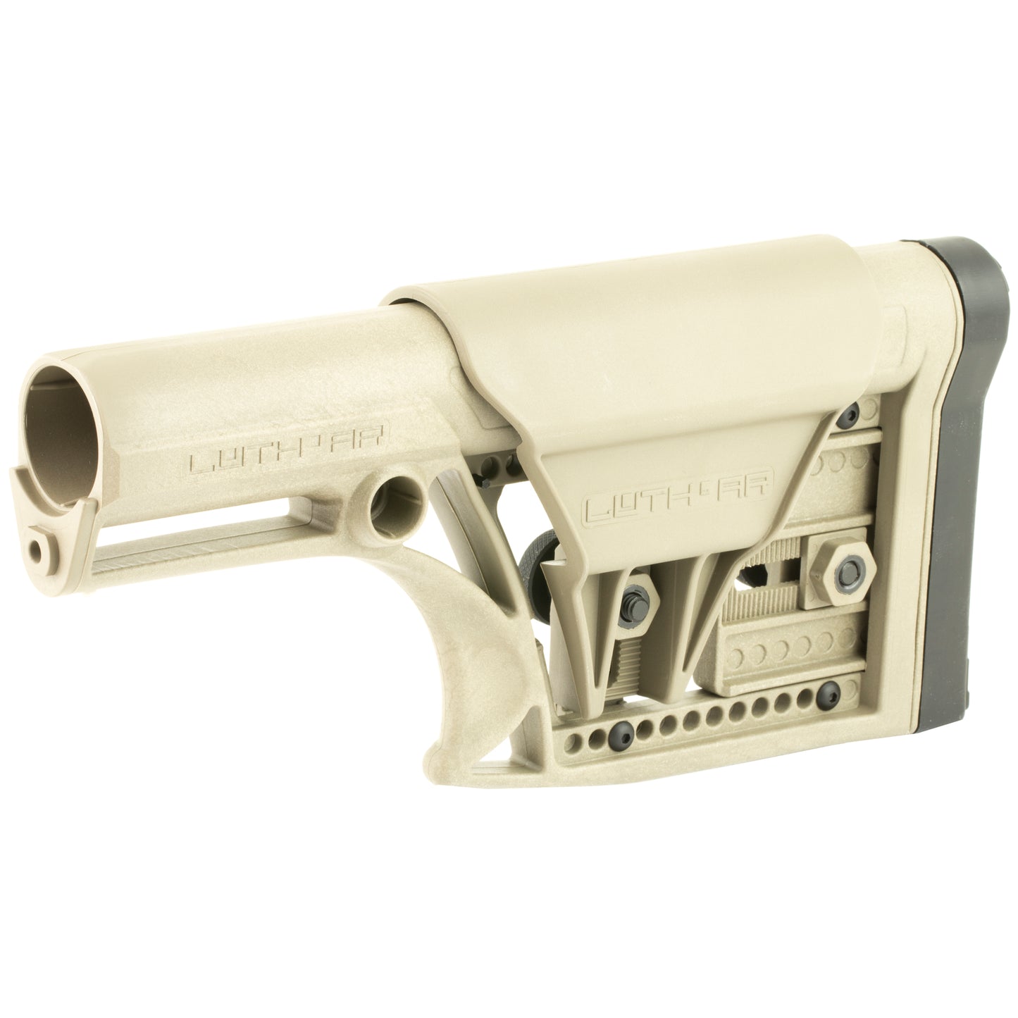 Luth-AR MBA-1 Fixed Rifle Stock in Flat Dark Earth for AR-15 & AR-10 Platforms